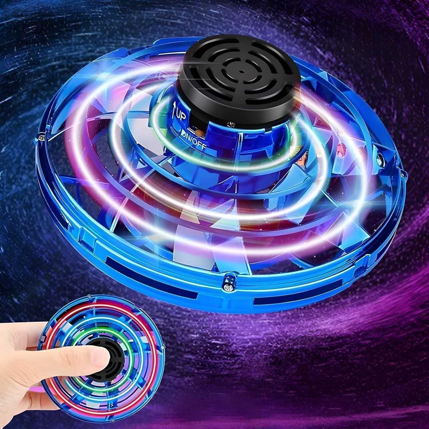 Magic Hover Spinner – Defy Gravity & Have Fun! 🎇🌀 - Pack of 1
